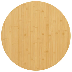 Vidaxl tafelblad ø 60x4 cm bamboe