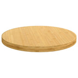Vidaxl tafelblad ø 60x4 cm bamboe