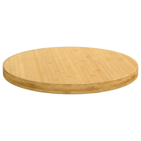 Vidaxl tafelblad ø 60x4 cm bamboe