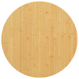 Vidaxl tafelblad ø 70x4 cm bamboe