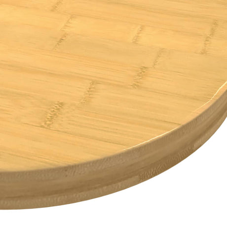 Vidaxl tafelblad ø 70x4 cm bamboe