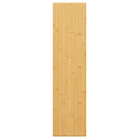 Vidaxl wandschap 80x20x1,5 cm bamboe