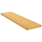Vidaxl wandschap 80x20x2,5 cm bamboe