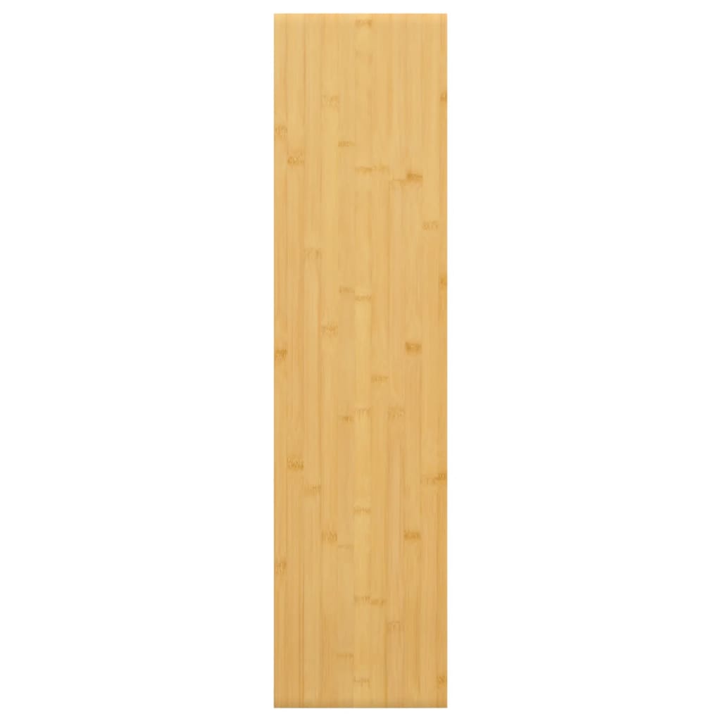 Vidaxl wandschap 80x20x2,5 cm bamboe