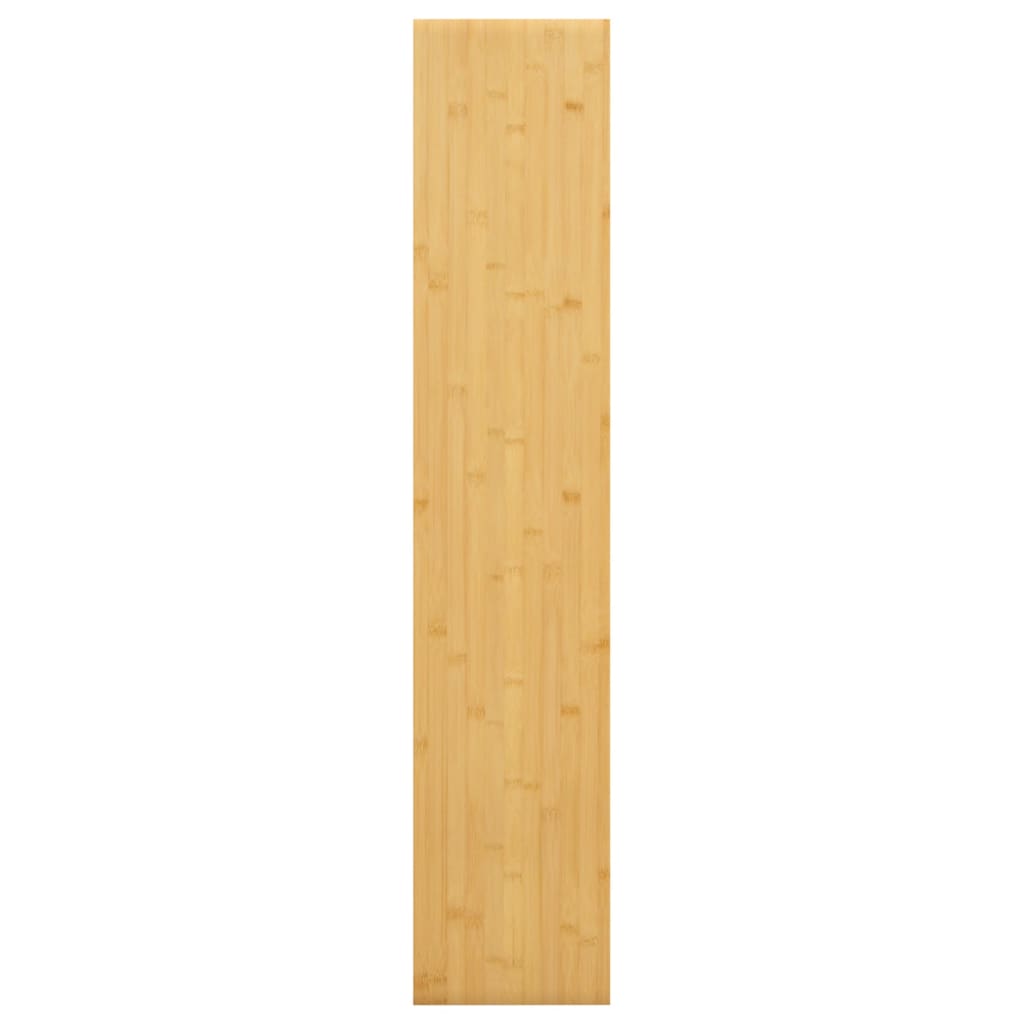 Vidaxl wandschap 100x20x2,5 cm bamboe