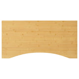 Vidaxl bureaublad 110x55x4 cm bamboe