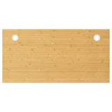 Vidaxl bureaublad 100x50x4 cm bamboe