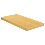 Vidaxl cutting board 80x40x4 cm bamboo