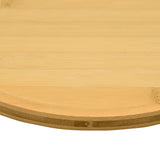 Assiettes de pizza Vidaxl 4 PCS Ø32X1,5 cm BAMBOO