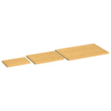 Vidaxl 3-piece cutting board set bamboo