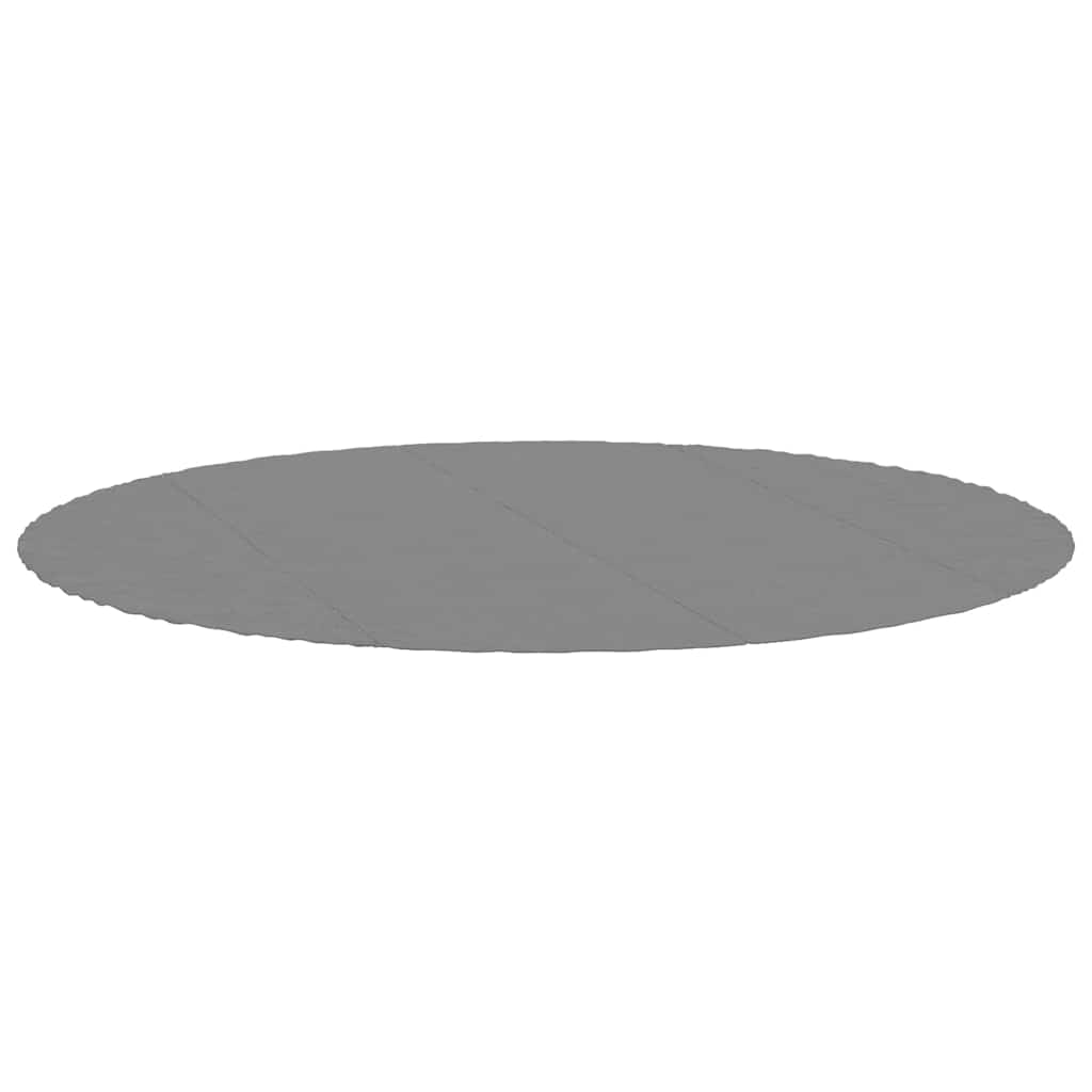 Vidaxl zwembadgrondzeil ø458 cm polyester geotextiel lichtgrijs