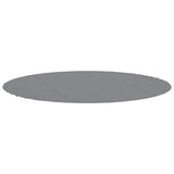Vidaxl zwembadgrondzeil ø366 cm polyester geotextiel lichtgrijs