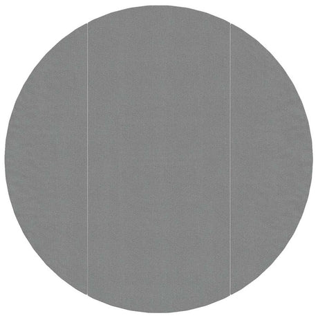 Vidaxl zwembadgrondzeil ø366 cm polyester geotextiel lichtgrijs