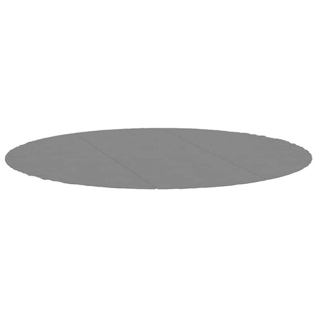 Vidaxl zwembadgrondzeil ø396 cm polyester geotextiel lichtgrijs