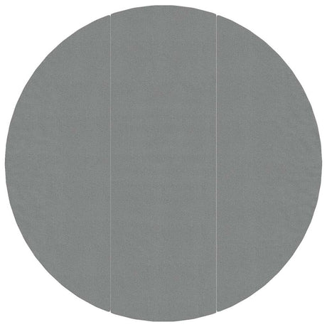 Vidaxl zwembadgrondzeil ø396 cm polyester geotextiel lichtgrijs