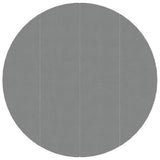 Vidaxl zwembadgrondzeil ø428 cm polyester geotextiel lichtgrijs