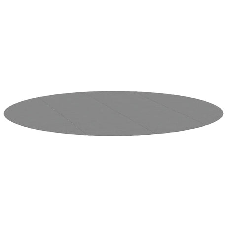 Vidaxl zwembadgrondzeil ø428 cm polyester geotextiel lichtgrijs