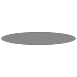 Vidaxl zwembadgrondzeil ø550 cm polyester geotextiel lichtgrijs