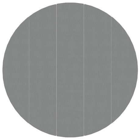 Vidaxl zwembadgrondzeil ø550 cm polyester geotextiel lichtgrijs