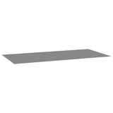 Vidaxl zwembadgrondzeil 999x500 cm polyester geotextiel lichtgrijs