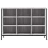 Vidaxl schoenenkast 100x35x70 cm bewerkt hout grijs sonoma eikenkleur