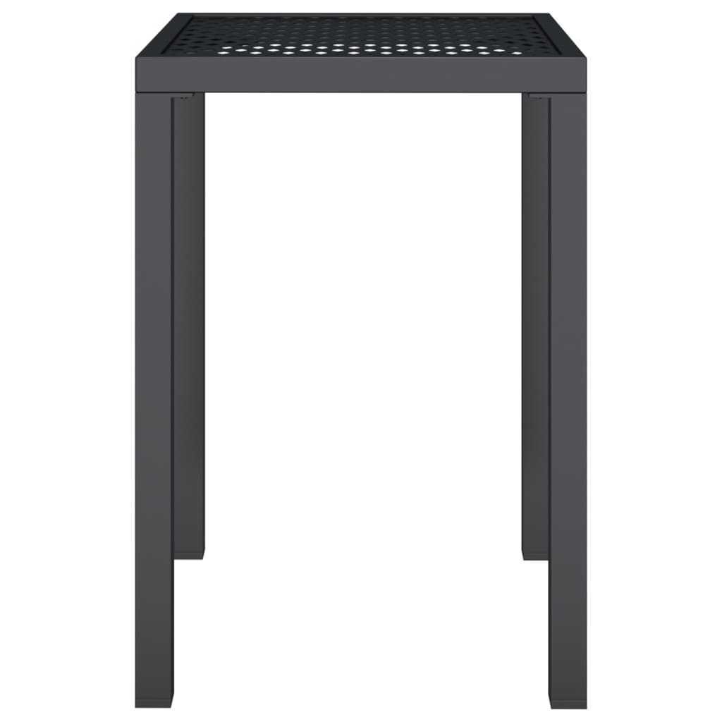 Vidaxl tuintafel 50x50x72 cm staal antracietkleurig