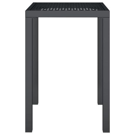 Vidaxl tuintafel 50x50x72 cm staal antracietkleurig