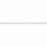Vidaxl draadgaashek 0,8x25 m gegalvaniseerd staal groen