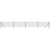 Vidaxl draadgaashek 0,8x10 m gegalvaniseerd staal groen