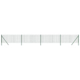Vidaxl draadgaashek 1x10 m gegalvaniseerd staal groen