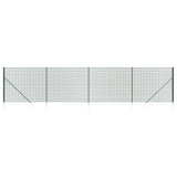 Vidaxl draadgaashek met grondankers 1,8x10 m groen