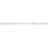 Vidaxl draadgaashek met grondankers 0,8x25 m groen