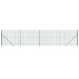Vidaxl draadgaashek met grondankers 2x10 m groen