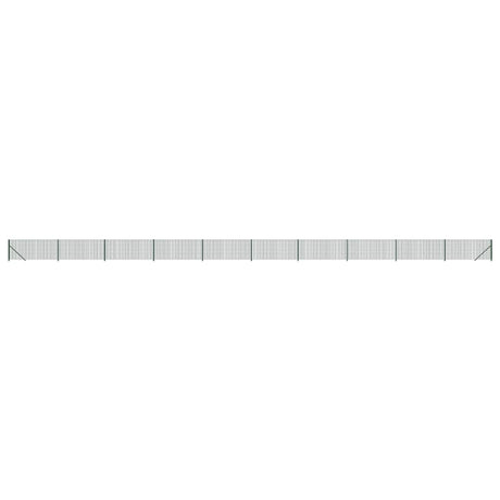 Vidaxl draadgaashek met flens 0,8x25 m groen