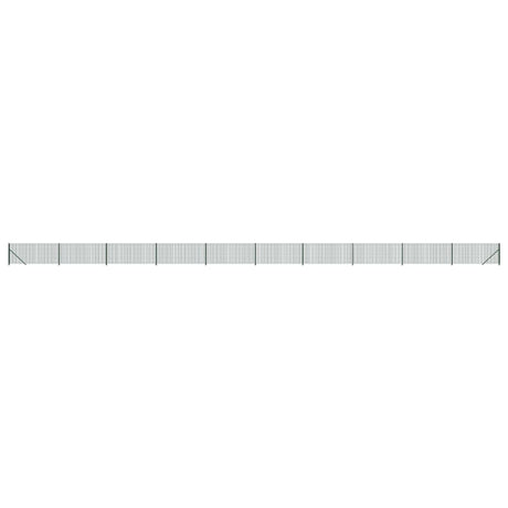 Vidaxl draadgaashek met flens 1,1x25 m groen