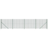 Vidaxl draadgaashek met flens 1,8x10 m groen