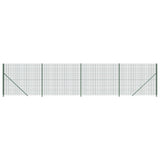 Vidaxl draadgaashek met flens 2x10 m groen