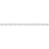 Vidaxl draadgaashek met flens 0,8x25 m groen