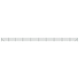 Vidaxl draadgaashek met flens 1x25 m groen