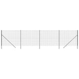 Vidaxl Mesh Mesh FET 2.2x10 M de acero galvanizado antracita