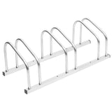 Vidaxl bicycle rack for 3 bicycles galvanized steel