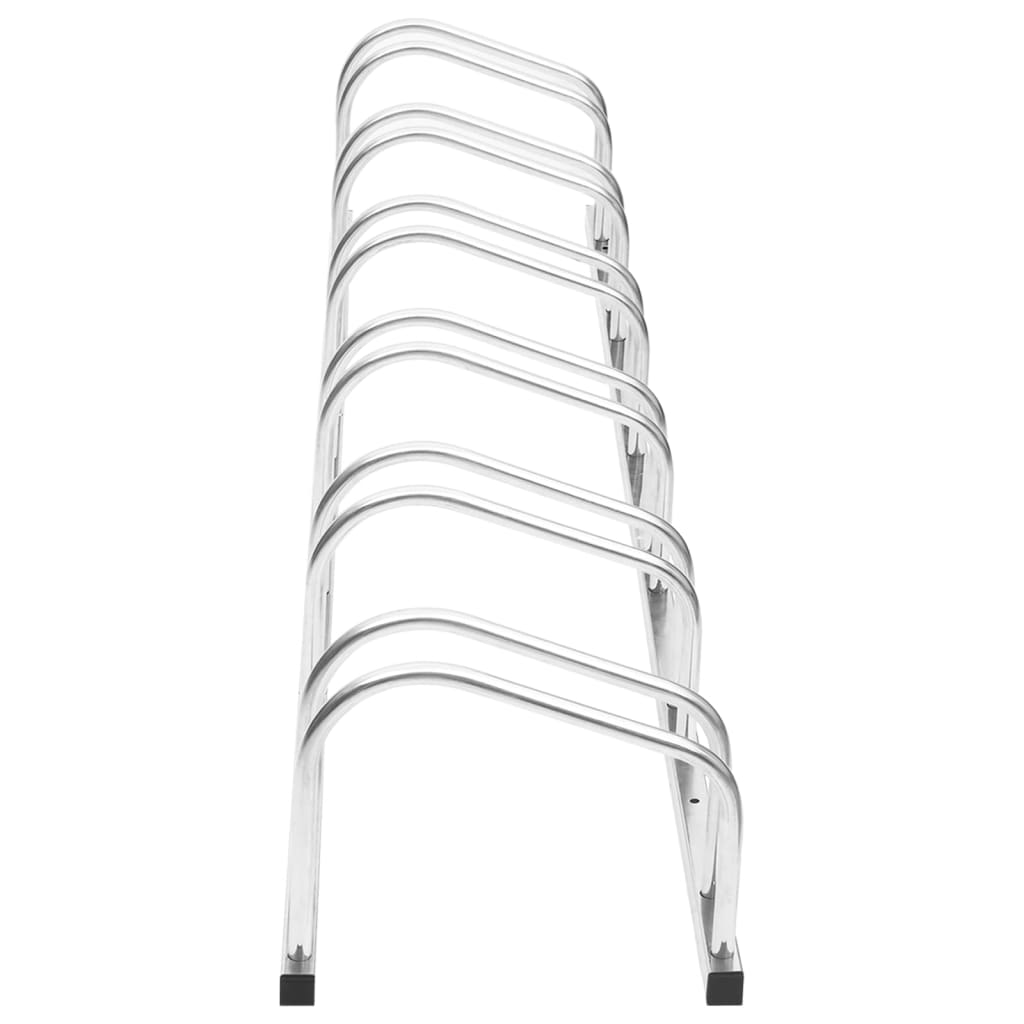 Vidaxl bicycle rack for 6 bicycles galvanized steel