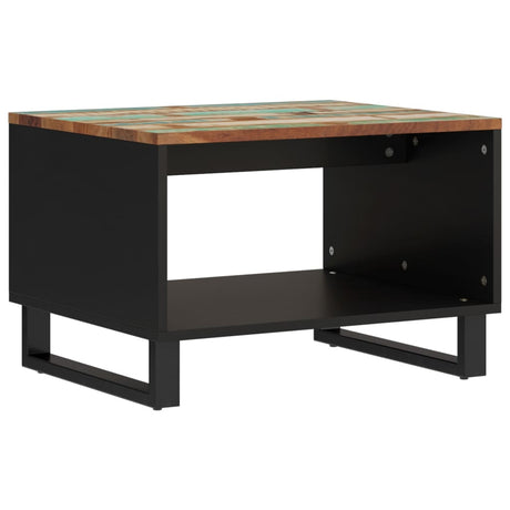 Vidaxl salontafel 60x50x40 cm massief gerecycled hout