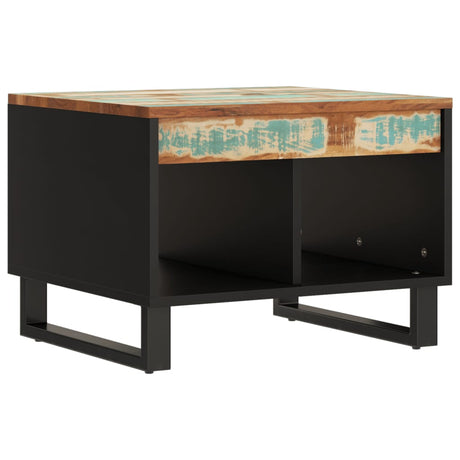 Vidaxl salontafel 55x50x40 cm massief gerecycled hout