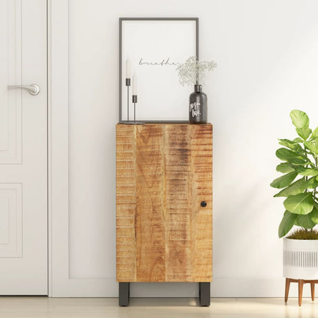 Vidaxl dressoir met deur 40x31x75 cm massief mangohout