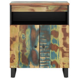 Vidaxl dressoir met 2 deuren 60x33x75 cm massief gerecycled hout