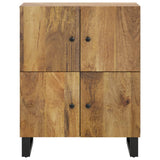 Vidaxl dressoir met 4 deuren 60x33x75 cm massief mangohout