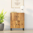 Vidaxl dressoir met 4 deuren 60x33x75 cm massief mangohout