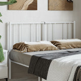 Vidaxl vervangend hoofdbord 150 cm metaal wit