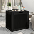 Vidaxl tuinbox 55,5x43x53 cm polypropeen zwart